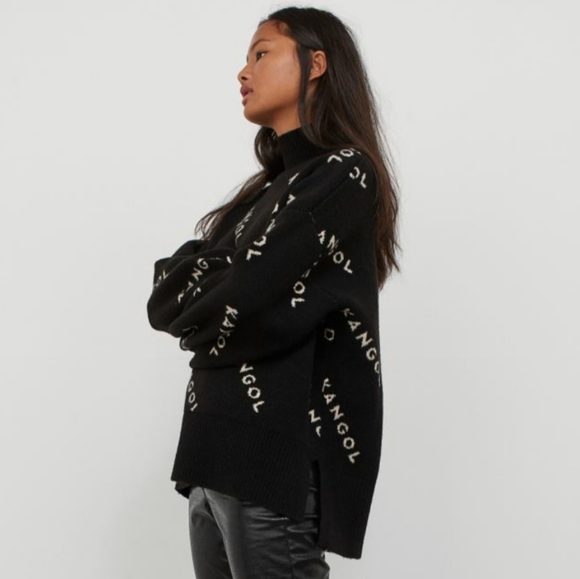 Kangol Sweaters Nwt Hm Kangol X Hm Collection Knit Logo Sweater